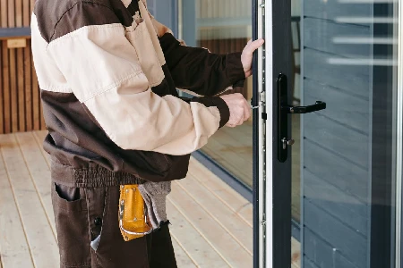 Cleaning And Polishing Glass Door Installation in Oviedo, FL